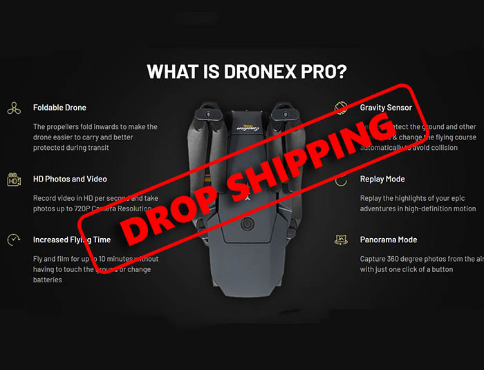  DroneX Pro arnaque